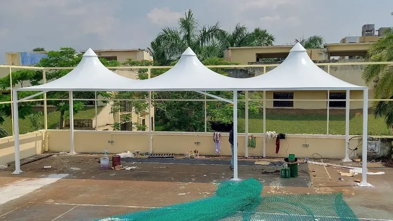 Multi-cone rooftop shade